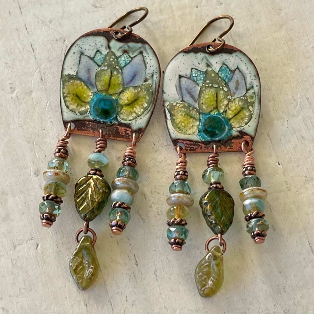 ARTISAN Earrings “Lilly - Dangles - Picture 7 of 13